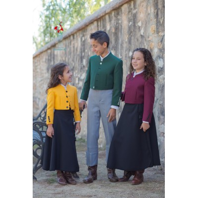 Traje campero Poly combinado