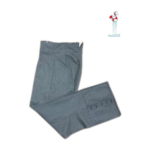 CALZONA CAMPERA RAYAS CON CAIRELES TALLA 38