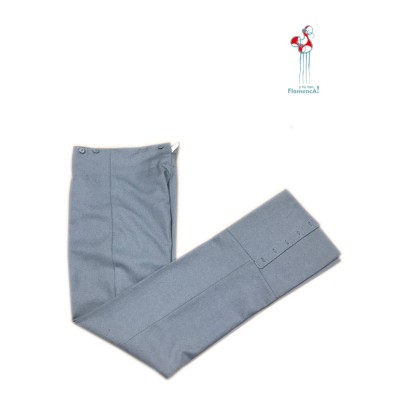 CALZONA CAMPERA GRIS TALLA 40 CON CAIRELES