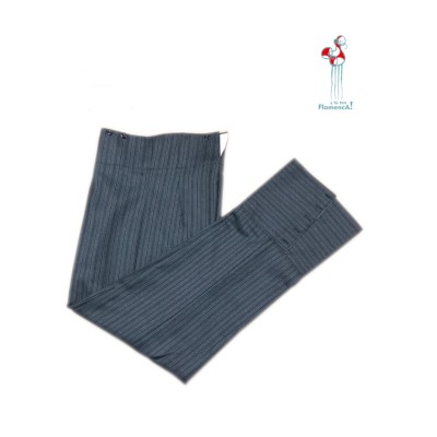 CALZONA CAMPERA GRIS RAYAS TALLA 44