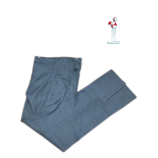 CALZONA CAMPERA CON CAIRELES GRIS TALLA 38