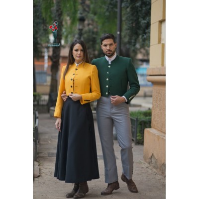 Traje campero Poly combinado