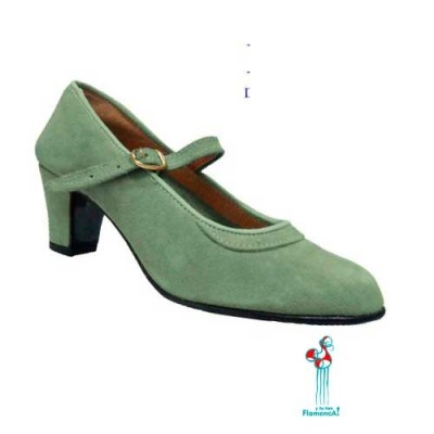 Zapato flamenco M-75 en ante