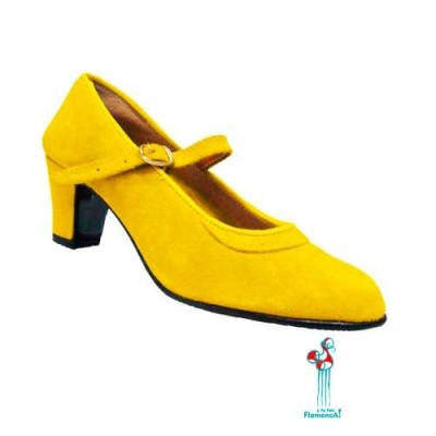 Zapato flamenco M-75 en ante