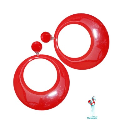 Pendientes de flamenca en varios colores