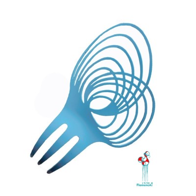 Peineta de flamenca en varios colores