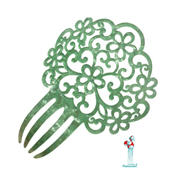 Peineta de flamenca en varios colores