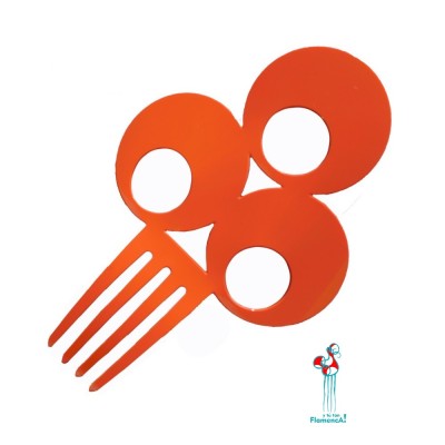 Peineta de flamenca en varios colores