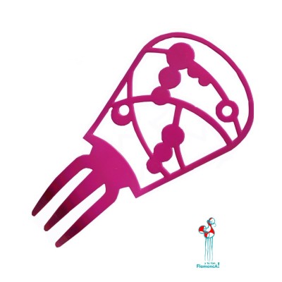 Peineta de flamenca en varios colores