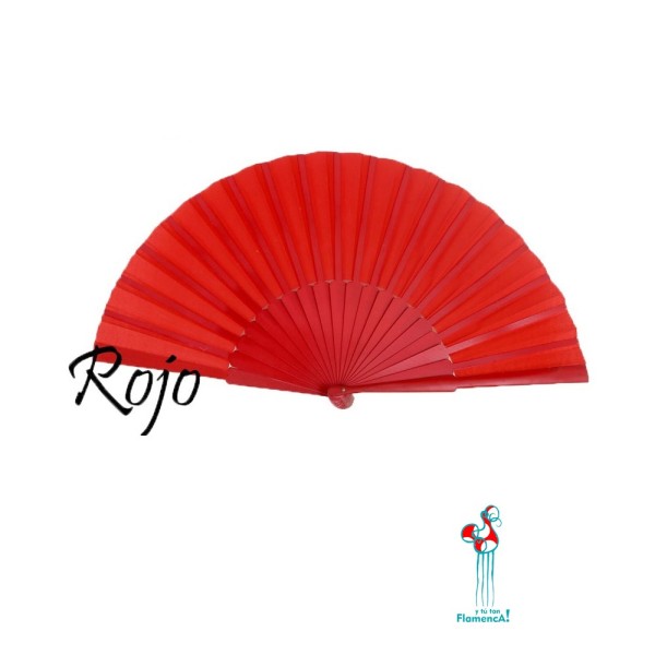 Abanico pericón rojo