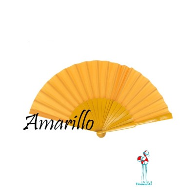 Abanico pericón Amarillo