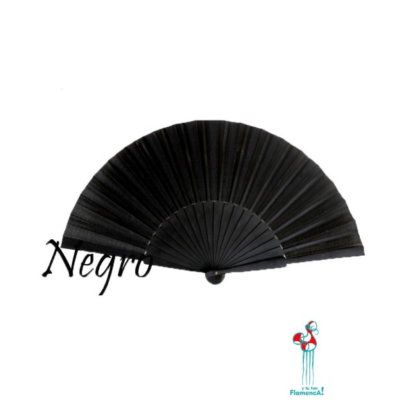 Abanico pericón negro