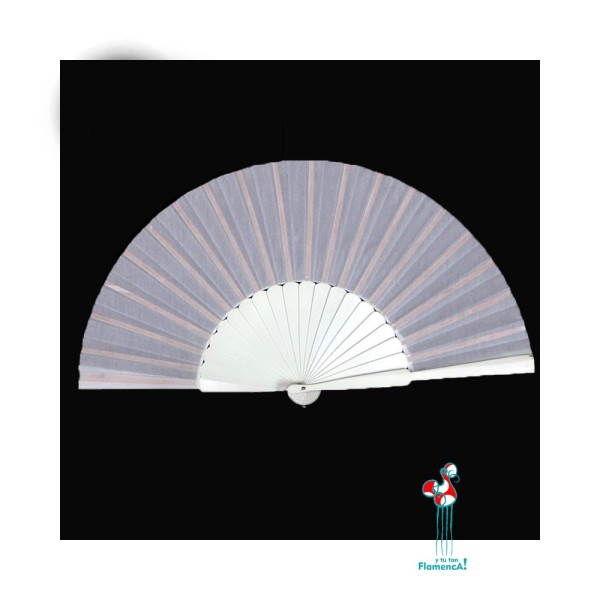 Abanico pericón blanco