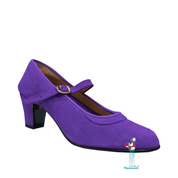 Zapato flamenco amateur lavanda