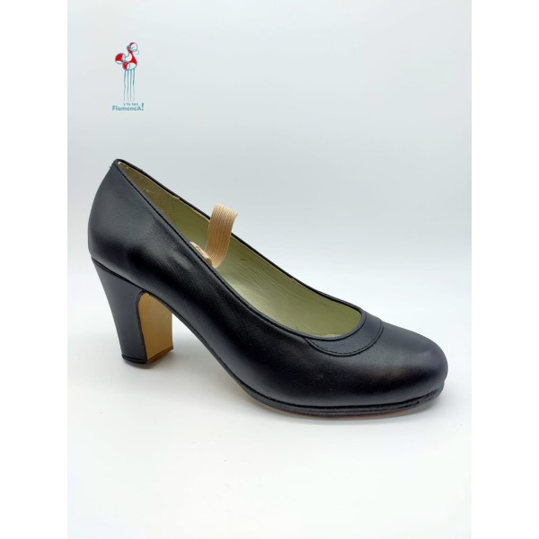 Zapato de baile flamenco profesional piel talla 35