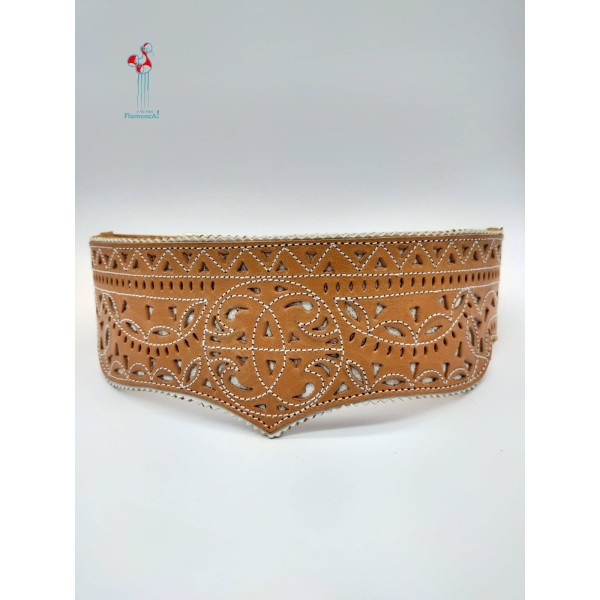 CINTURÓN DE PIEL ARTESANO