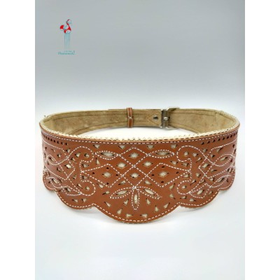 CINTURÓN DE PIEL ARTESANO