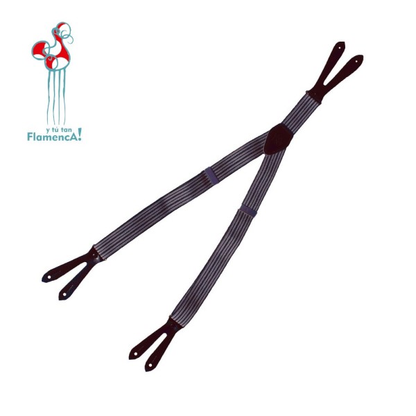 Tirantes elásticos infantil de colores lisos