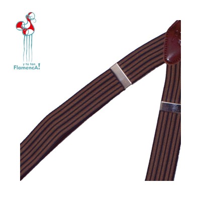 Tirantes elásticos infantil de colores lisos