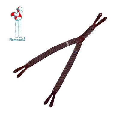 Tirantes elásticos infantil de colores lisos