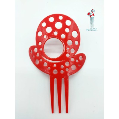 Peineta de flamenca en varios colores