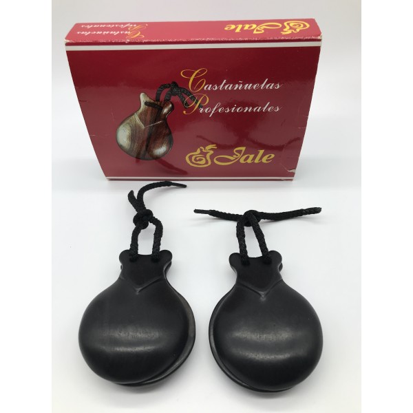 Castañuelas profesionales color negro