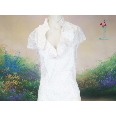 Camisa de flamenco talla L