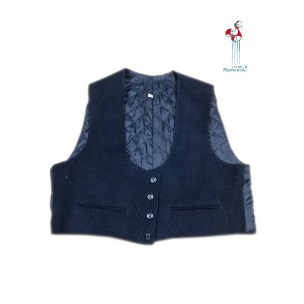 CHALECO CAMPERO DE PANA TALLA 46