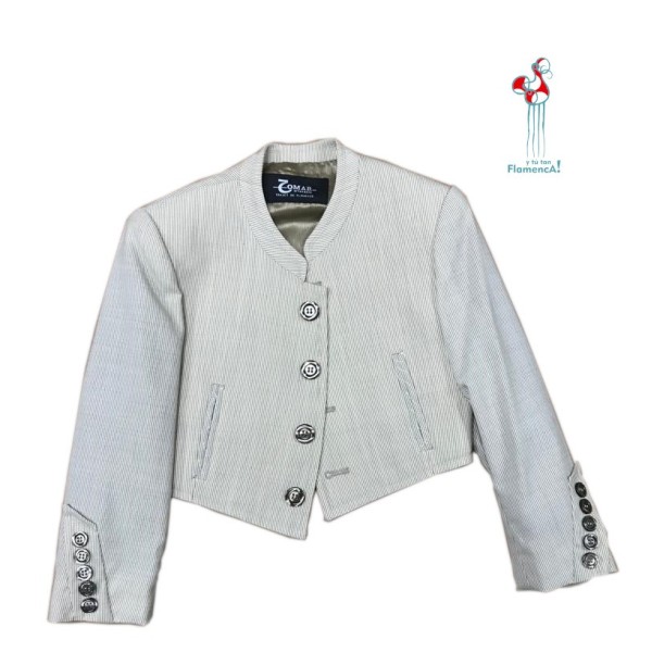 Traje campero de niño beige Talla 7