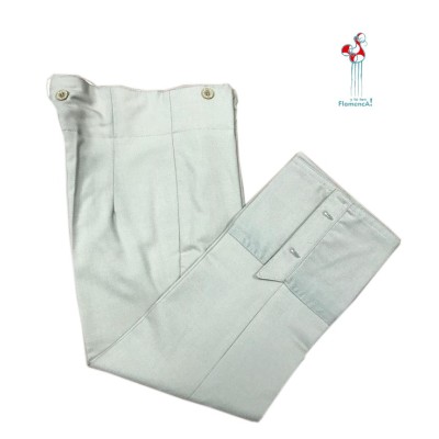 Traje campero de niño beige Talla 7