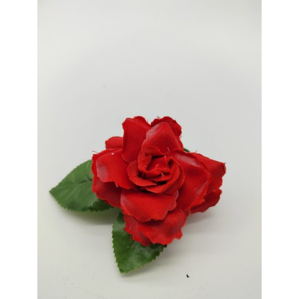 Flor roja de flamenca para niña