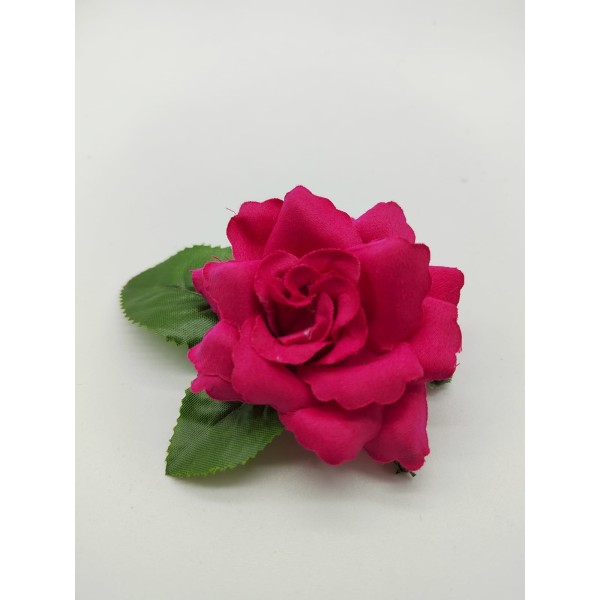 Flor fucsia de flamenca para niña