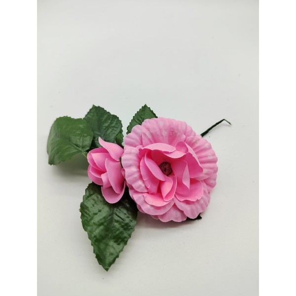 Flor rosa de flamenco para niña