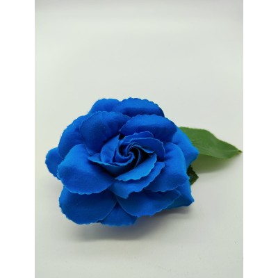 Flor azulón de flamenco para niña