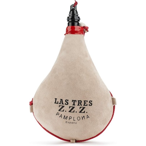 Bota de vino clásica pez las tres zzz