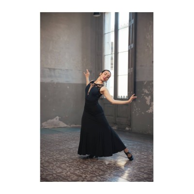 Falda de flamenca roja Orgalla | Tienda de ropa flamenca