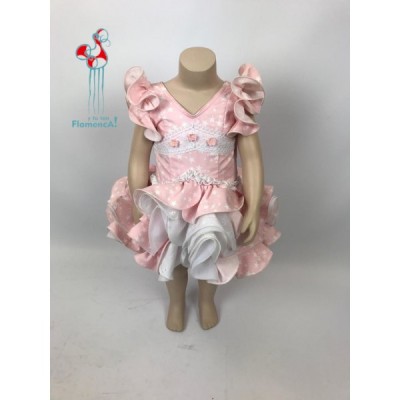 Traje de flamenca Outlet. Modelo Marisol Talla 1