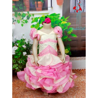 Traje de flamenca Outlet. Modelo Tania talla 1