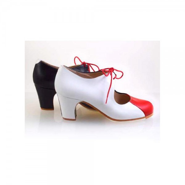 Zapato de flamenco. Modelo Espejo