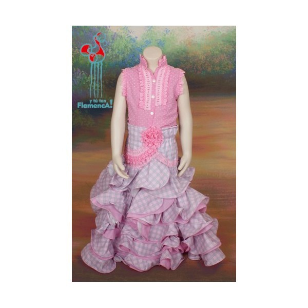 Traje de flamenca Outlet. Modelo Suspiro talla 5