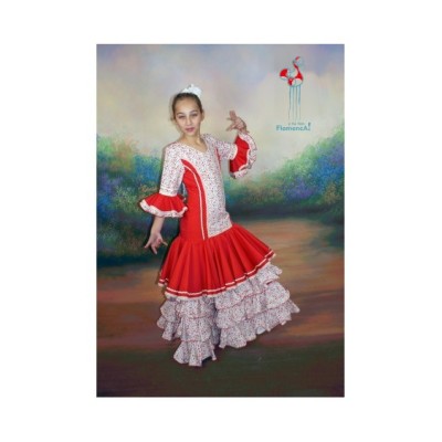 Traje de flamenca Outlet. Modelo Sueño talla 8