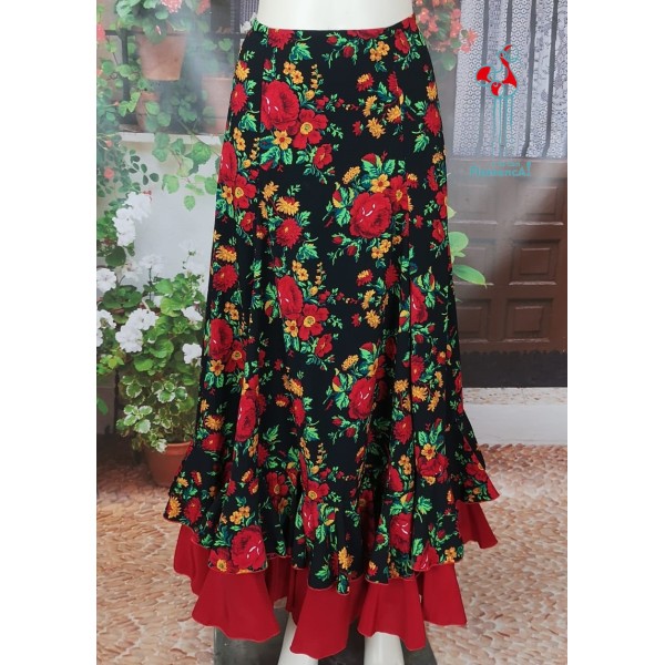 FALDA DE ENSAYO DE FLAMENCO MODELO EVA