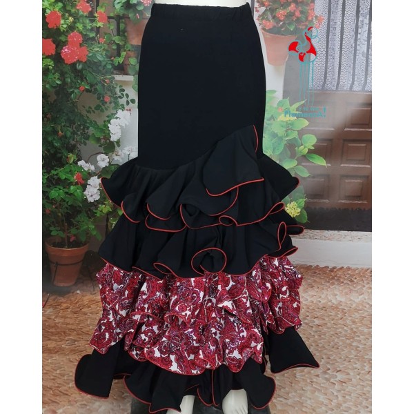 Falda de ensayo Modelo Albita talla M