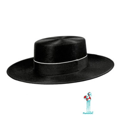 Sombrero cordobés piel de conejo.