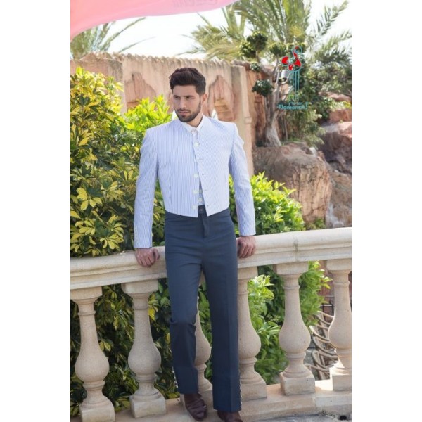 Traje campero 200 rayas y calzona Menorca