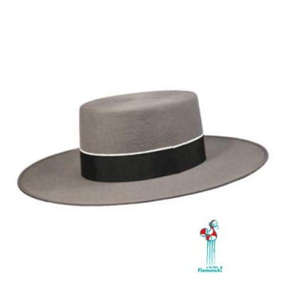 Sombrero cordobés -gris- adulto