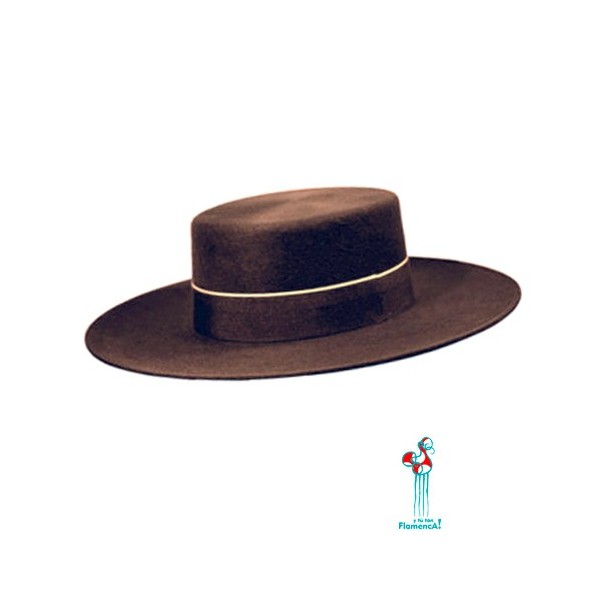 Sombrero cordobés -marrón- adulto