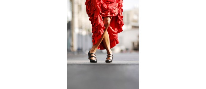 Zapatos de flamenca profesional, características