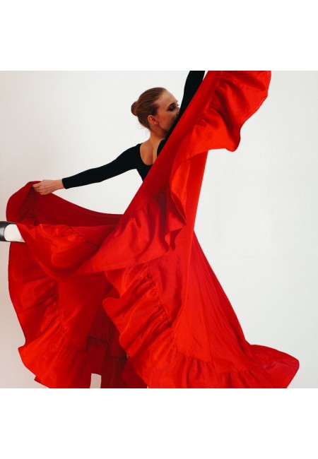 faldas flamencas de la feria del Rocío
